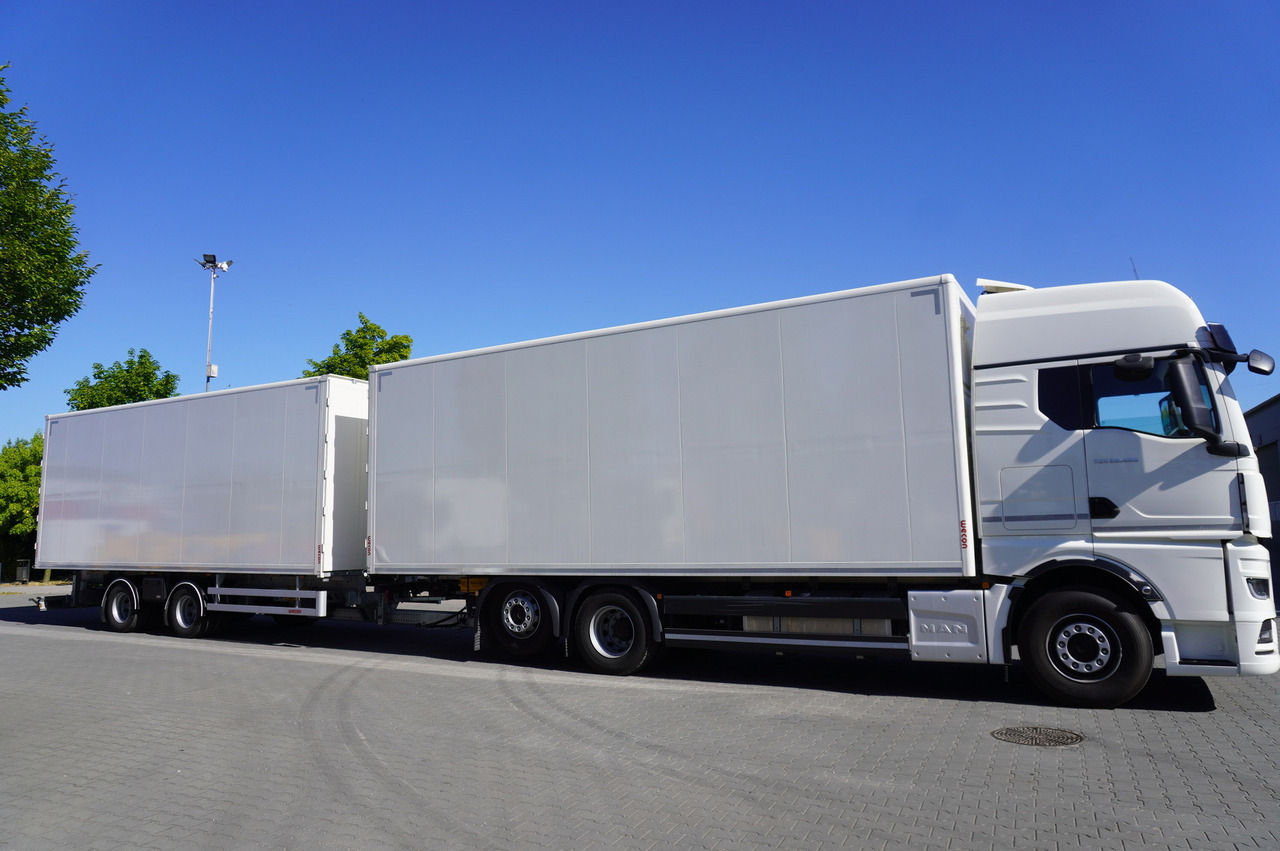 MAN TGX 26.480 6×2-2 LL CH NEW / 19 EPAL box / New Wecon walkthrough box trailer 19 EPAL / 2025.06 !!! - Camion fourgon: photos 2 MAN TGX 26.480 6×2-2 LL CH NEW / 19 EPAL box / New Wecon walkthrough box trailer 19 EPAL / 2025.06 !!! - Camion fourgon: photos 2