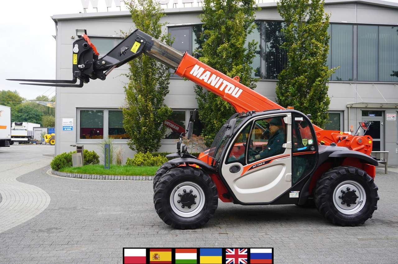 MANITOU MT 730 H / 7 m reach / 3 t / height 190 cm / 2900 MTH! / Joystick - Chariot télescopique: photos 1 MANITOU MT 730 H / 7 m reach / 3 t / height 190 cm / 2900 MTH! / Joystick - Chariot télescopique: photos 1