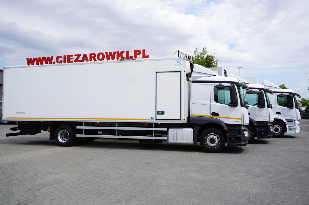 MERCEDES-BENZ Actros 1824 / Refrigerator 22 EPAL / Carrier Supra 1250 / Sleeping cabin / 3 units - Camion frigorifique: photos 2 MERCEDES-BENZ Actros 1824 / Refrigerator 22 EPAL / Carrier Supra 1250 / Sleeping cabin / 3 units - Camion frigorifique: photos 2
