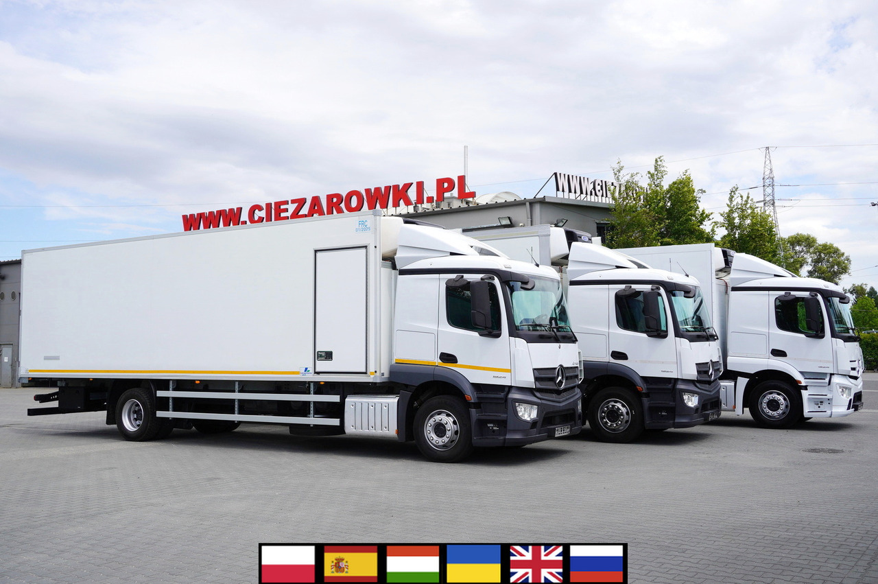 MERCEDES-BENZ Actros 1824 / Refrigerator 22 EPAL / Carrier Supra 1250 / Sleeping cabin / 3 units - Camion frigorifique: photos 1 MERCEDES-BENZ Actros 1824 / Refrigerator 22 EPAL / Carrier Supra 1250 / Sleeping cabin / 3 units - Camion frigorifique: photos 1