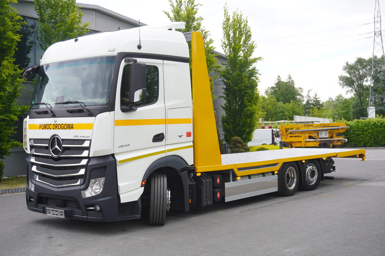 MERCEDES-BENZ Actros 2542 / New tow truck 9.2m / Steered 3rd axle - Camion porte-voitures: photos 1 MERCEDES-BENZ Actros 2542 / New tow truck 9.2m / Steered 3rd axle - Camion porte-voitures: photos 1