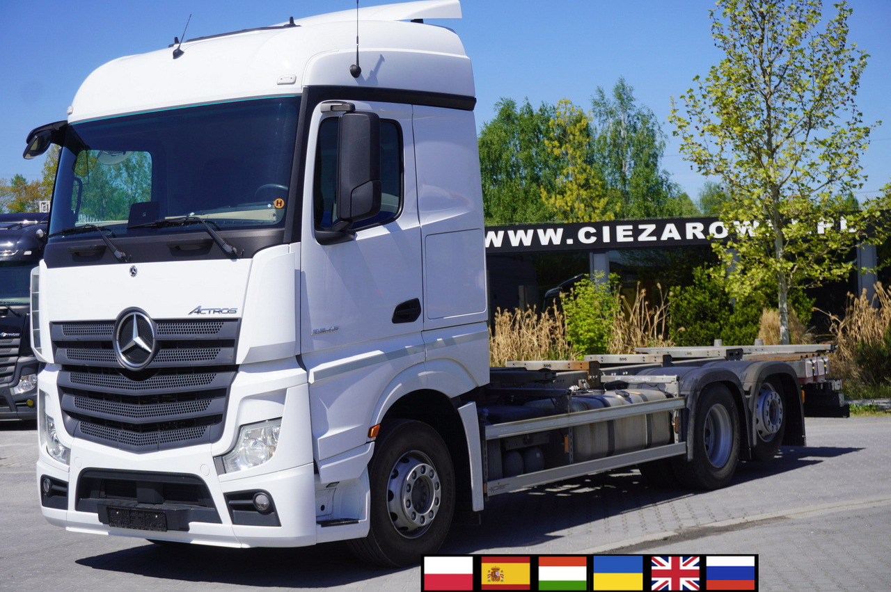 Camion porte-conteneur/ Caisse mobile MERCEDES-BENZ Actros 2545 6×2 MP5 / Full ADR / BDF: photos 1