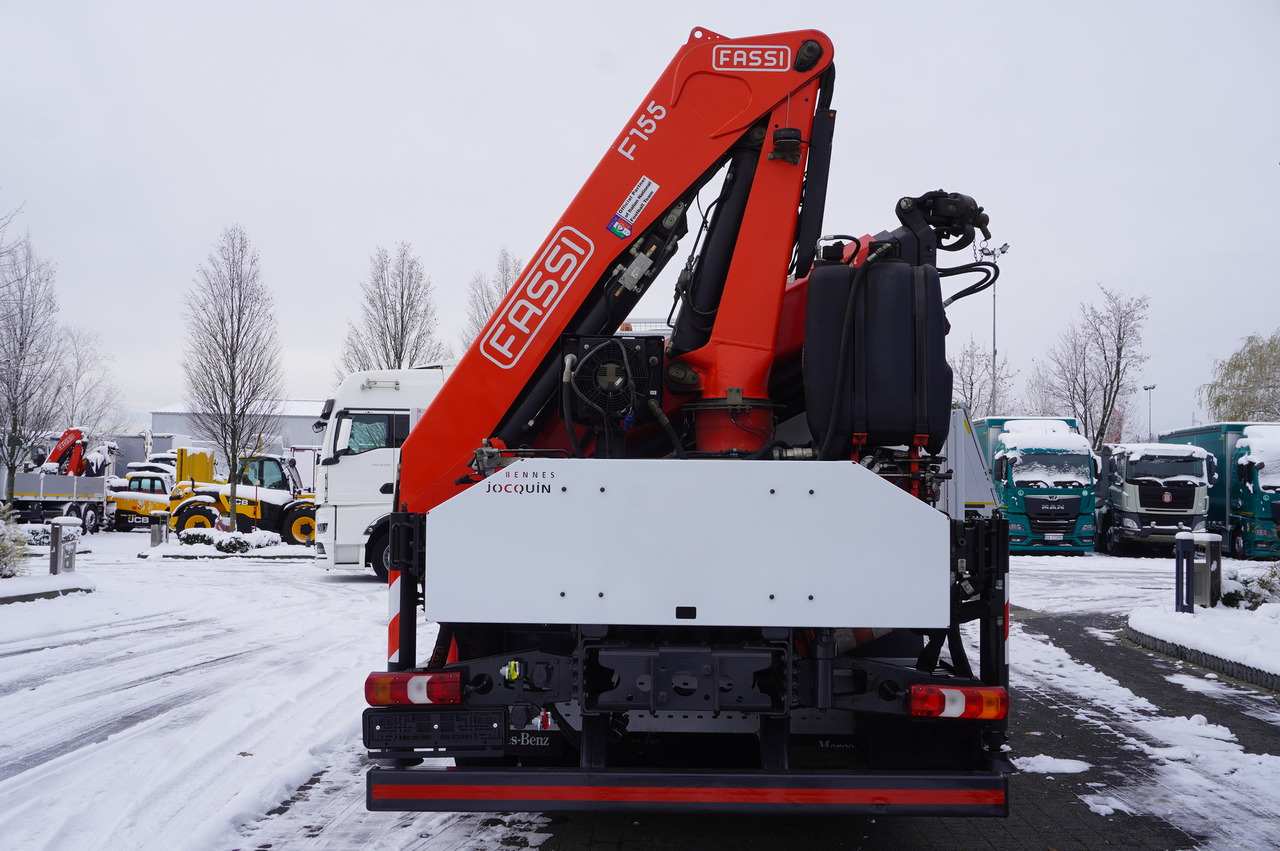MERCEDES-BENZ Arocs 2633 flatbed truck / Crane FASSI F155A.0.23 / REMOTE CONTROL / 230,000 km - Camion grue: photos 4 MERCEDES-BENZ Arocs 2633 flatbed truck / Crane FASSI F155A.0.23 / REMOTE CONTROL / 230,000 km - Camion grue: photos 4