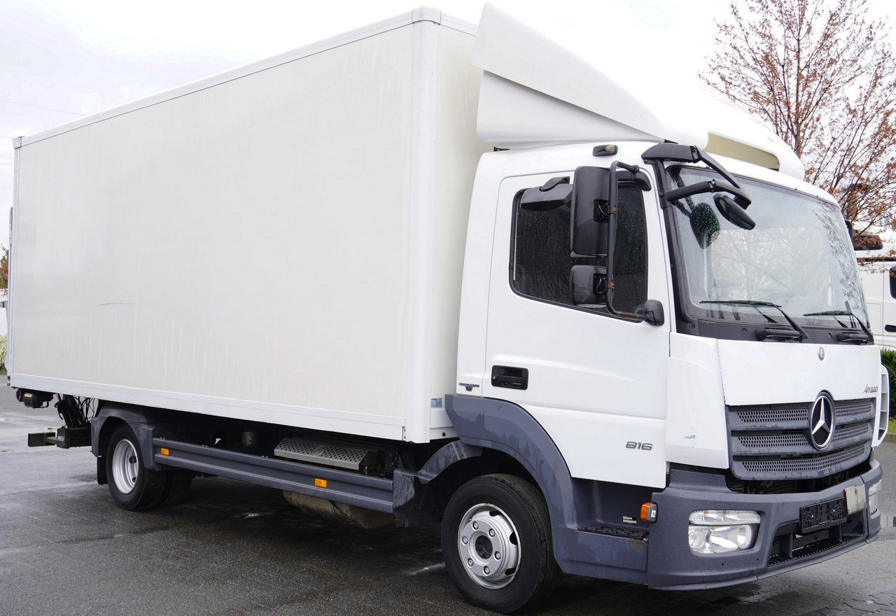 MERCEDES-BENZ Atego 816 E6 4x2 / container / 15 pallets - Camion fourgon: photos 1 MERCEDES-BENZ Atego 816 E6 4x2 / container / 15 pallets - Camion fourgon: photos 1