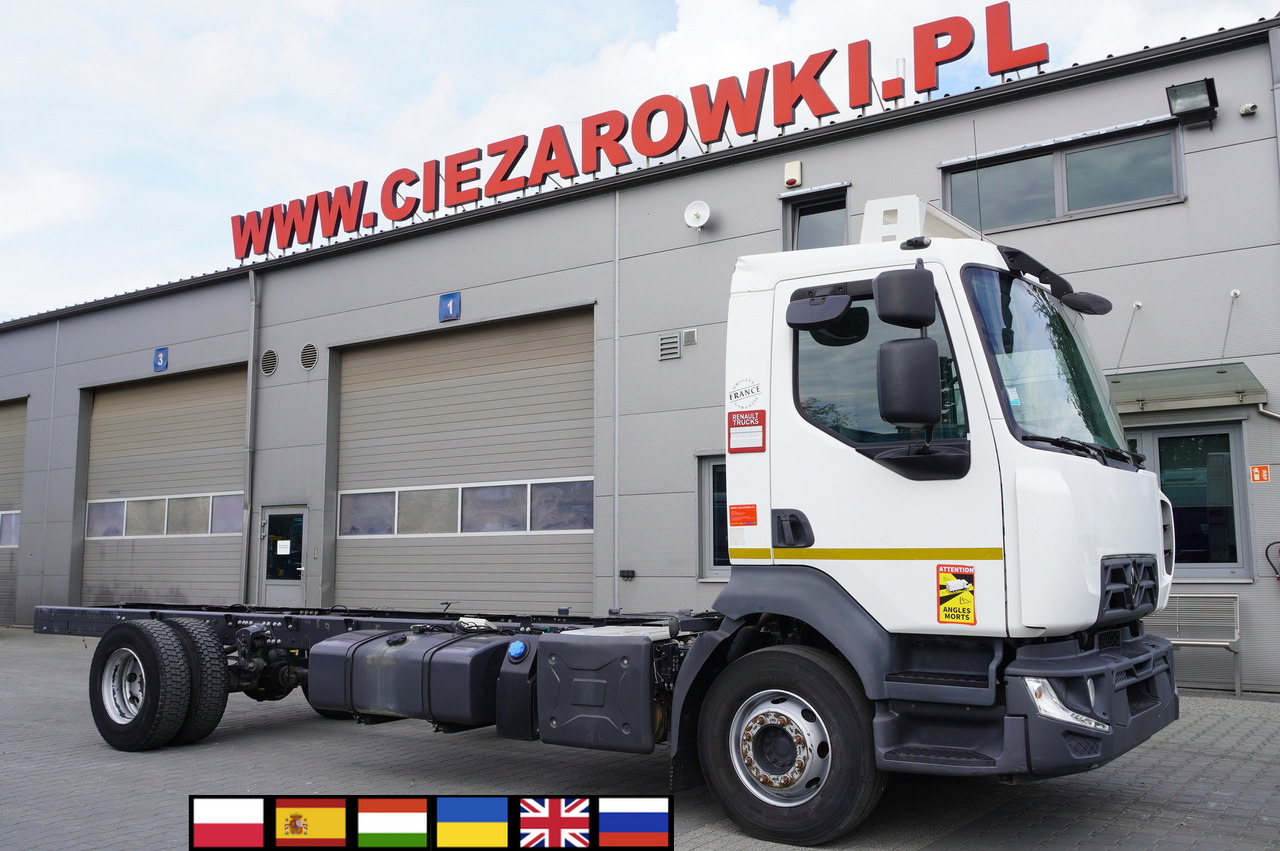 RENAULT D16 / Chassis 7.1 m / Differential lock - Camion porte-conteneur/ Caisse mobile: photos 1 RENAULT D16 / Chassis 7.1 m / Differential lock - Camion porte-conteneur/ Caisse mobile: photos 1