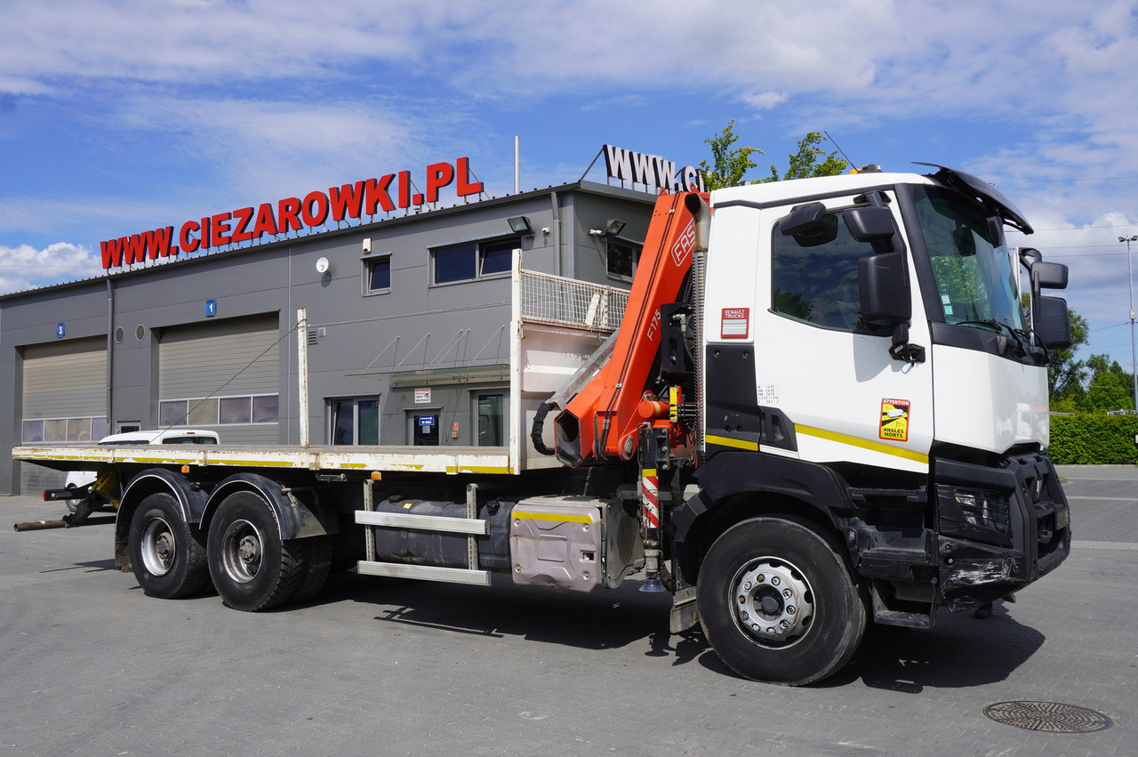 RENAULT K380 6x4 / FASSI F175 crane 7.85 t / 120 thousand km! - Camion grue: photos 4 RENAULT K380 6x4 / FASSI F175 crane 7.85 t / 120 thousand km! - Camion grue: photos 4