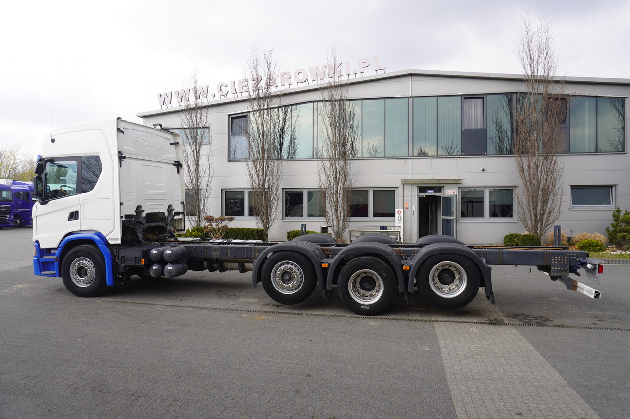 SCANIA G500 8x2 / 2nd axis steered / Chassis 8.35 m / 2021 - Châssis cabine: photos 4 SCANIA G500 8x2 / 2nd axis steered / Chassis 8.35 m / 2021 - Châssis cabine: photos 4