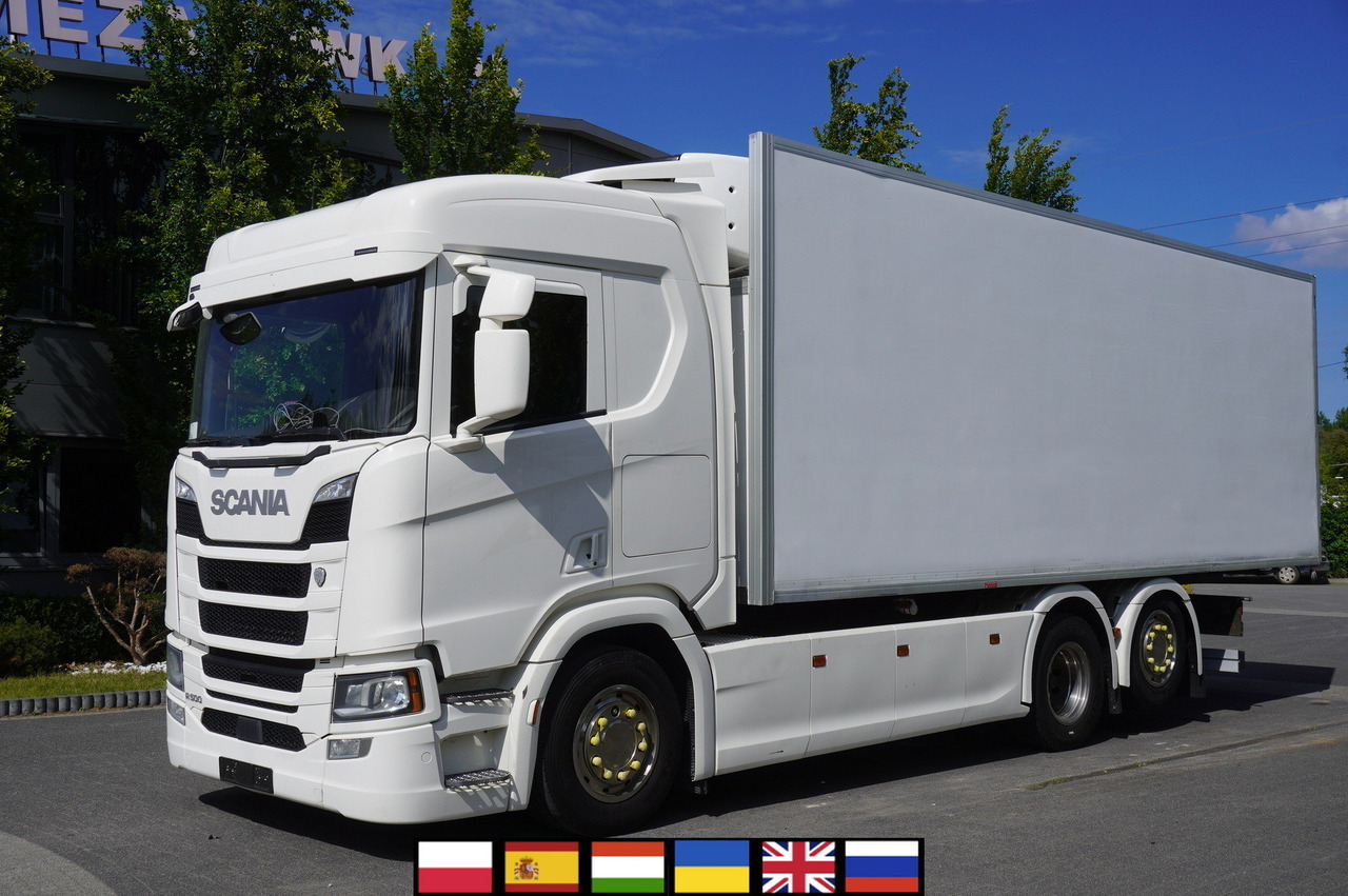 SCANIA R500 / Lecapitaine refrigerator Multitemp / Carrier Supra 950 MT / 3rd axle steered - Camion frigorifique: photos 1 SCANIA R500 / Lecapitaine refrigerator Multitemp / Carrier Supra 950 MT / 3rd axle steered - Camion frigorifique: photos 1