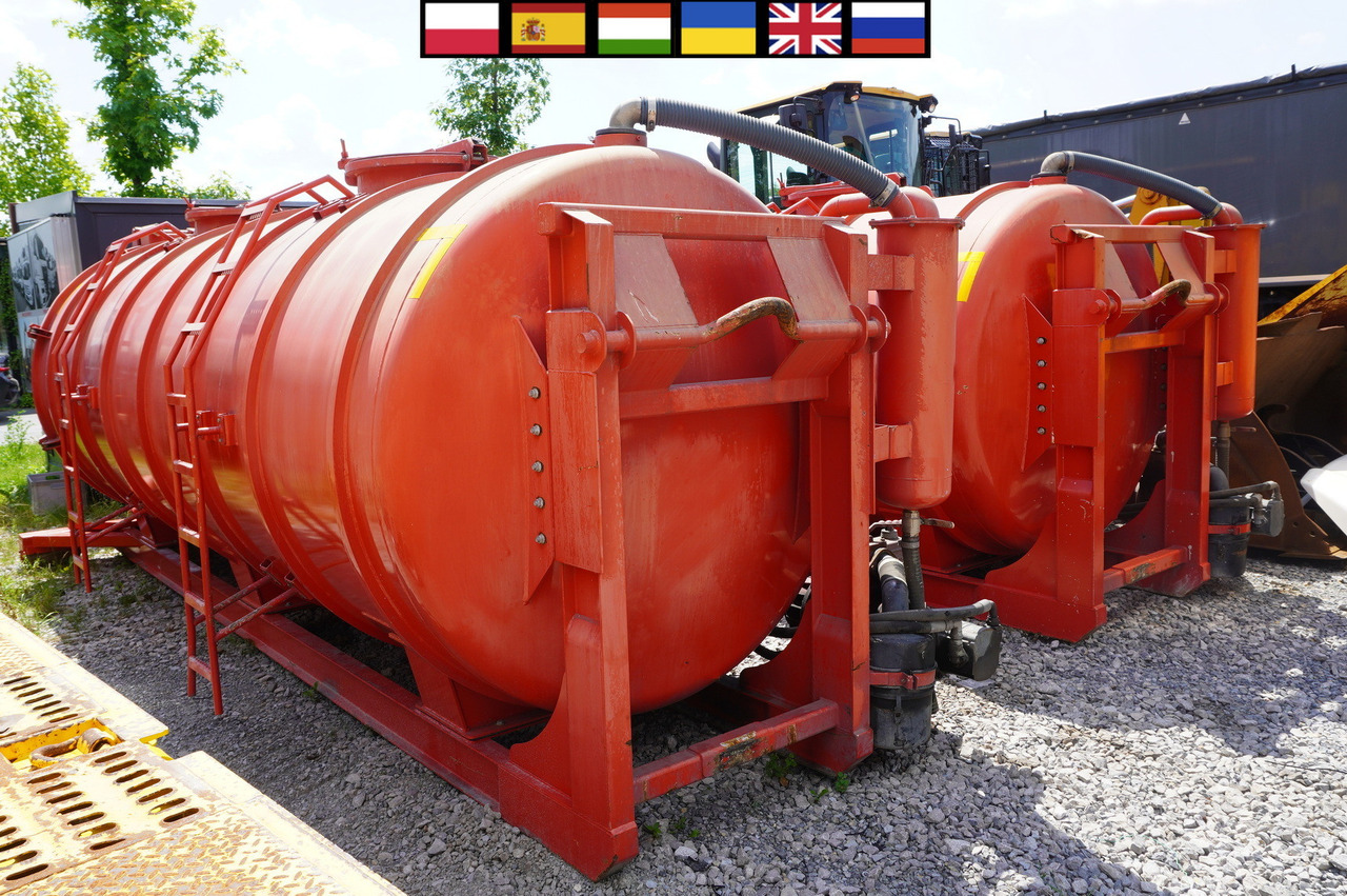 STAL UNUSED Septic barrel / 13000 l - Ampliroll/ Multibenne système: photos 1 STAL UNUSED Septic barrel / 13000 l - Ampliroll/ Multibenne système: photos 1