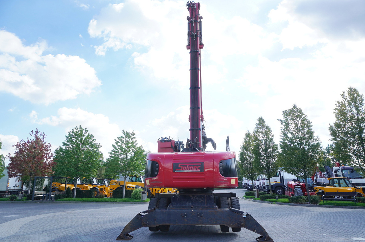 Solmec EXP 5035 / 6000 mth ! / 37t material handler - Pelle sur pneus: photos 4 Solmec EXP 5035 / 6000 mth ! / 37t material handler - Pelle sur pneus: photos 4