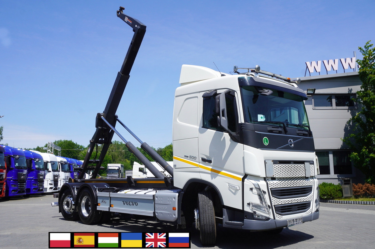 Camion ampliroll VOLVO FH 500 / VDL hooklift 21 tons / 2022 / steering 3d axle / 2 units: photos 1