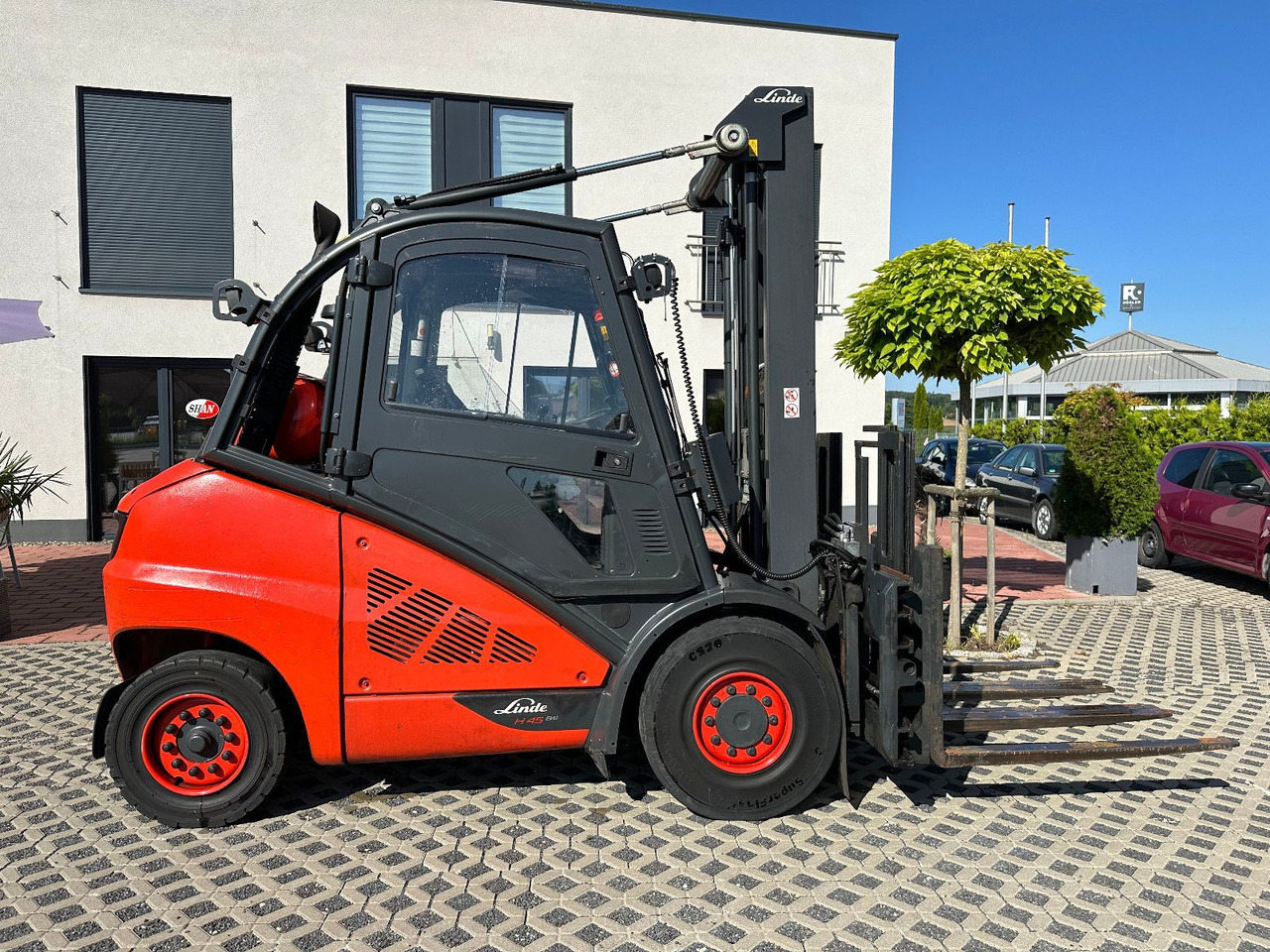 Linde H45T-02 Linde H45T-02 - Chariot élévateur à gaz: photos 1 Linde H45T-02 Linde H45T-02 - Chariot élévateur à gaz: photos 1