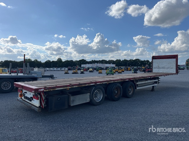 2009 HRD S PLB 3S 13.40 m Tri/A Flatbed Trailer - Semi-remorque plateau: photos 3 2009 HRD S PLB 3S 13.40 m Tri/A Flatbed Trailer - Semi-remorque plateau: photos 3