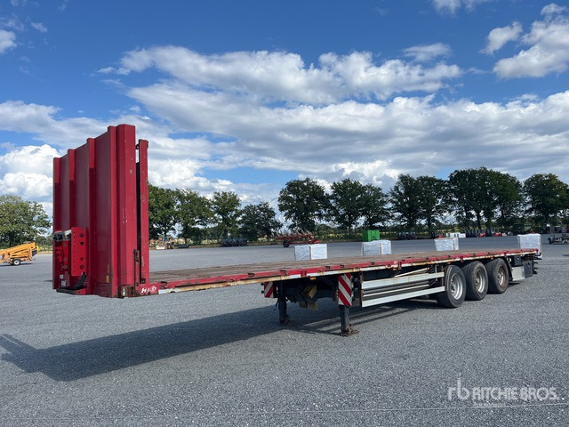 2009 HRD S PLB 3S 13.40 m Tri/A Flatbed Trailer - Semi-remorque plateau: photos 2 2009 HRD S PLB 3S 13.40 m Tri/A Flatbed Trailer - Semi-remorque plateau: photos 2