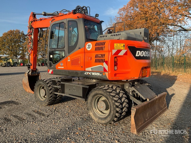 2019 Doosan DX 165 W-5 Wheel Excavator - Pelle sur pneus: photos 4 2019 Doosan DX 165 W-5 Wheel Excavator - Pelle sur pneus: photos 4