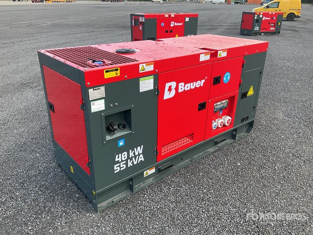 2025 Bauer Generatoren GFS-40 ATS 50 kVA (Unused) Generator Set - Groupe électrogène: photos 3 2025 Bauer Generatoren GFS-40 ATS 50 kVA (Unused) Generator Set - Groupe électrogène: photos 3