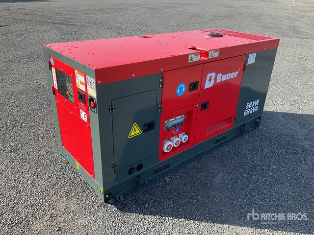 2025 Bauer Generatoren GFS-50 ATS 62.5 kVA (Unused) Generator Set - Groupe électrogène: photos 1 2025 Bauer Generatoren GFS-50 ATS 62.5 kVA (Unused) Generator Set - Groupe électrogène: photos 1