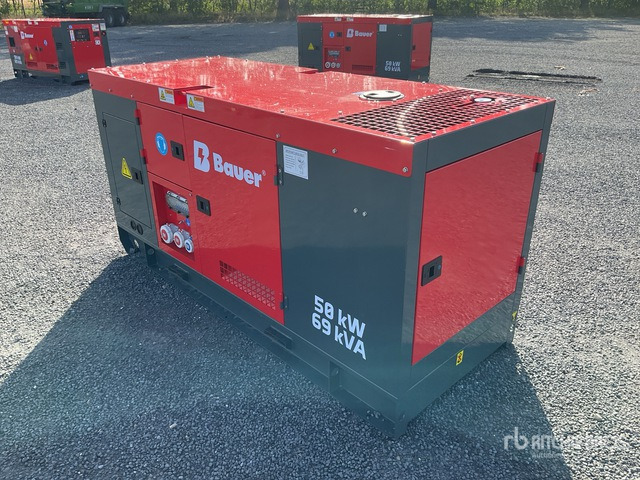 2025 Bauer Generatoren GFS-50 ATS 62.5 kVA (Unused) Generator Set - Groupe électrogène: photos 3 2025 Bauer Generatoren GFS-50 ATS 62.5 kVA (Unused) Generator Set - Groupe électrogène: photos 3