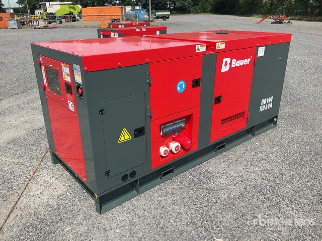 2025 Bauer Generatoren GFS-80 ATS 100 kVA (Unused) Generator Set - Groupe électrogène: photos 3 2025 Bauer Generatoren GFS-80 ATS 100 kVA (Unused) Generator Set - Groupe électrogène: photos 3