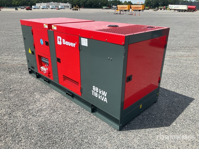 2025 Bauer Generatoren GFS-80 ATS 100 kVA (Unused) Generator Set - Groupe électrogène: photos 4 2025 Bauer Generatoren GFS-80 ATS 100 kVA (Unused) Generator Set - Groupe électrogène: photos 4