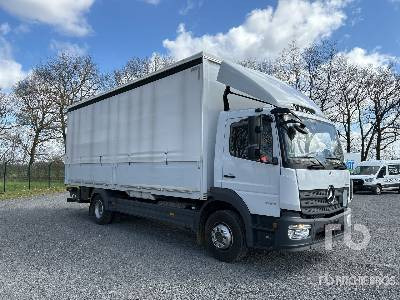 MERCEDES-BENZ ATEGO 1524L - Camion à rideaux coulissants: photos 4 MERCEDES-BENZ ATEGO 1524L - Camion à rideaux coulissants: photos 4