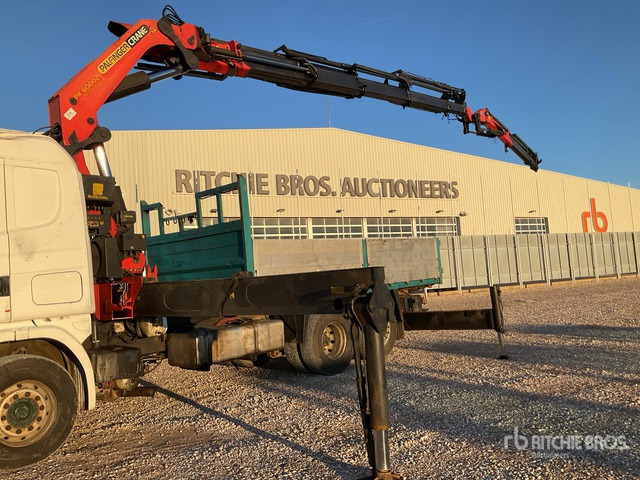 2003 Scania R124L 2007 Palfinger PK60002 19000 kg ... Flatbed Truck with Crane - Camion plateau, Camion grue: photos 5 2003 Scania R124L 2007 Palfinger PK60002 19000 kg ... Flatbed Truck with Crane - Camion plateau, Camion grue: photos 5
