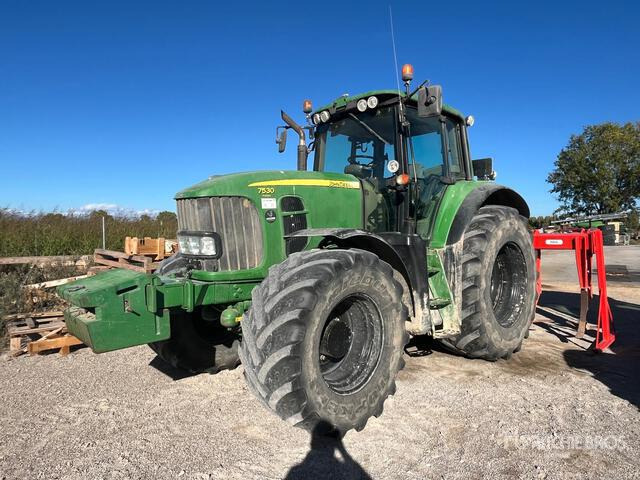 2008 John Deere 7530 4WD Tractor - Tracteur agricole: photos 1 2008 John Deere 7530 4WD Tractor - Tracteur agricole: photos 1