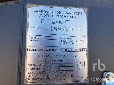 DFC20GS 20 ft Standard Multi-Door (Unused) - Conteneur maritime: photos 5 DFC20GS 20 ft Standard Multi-Door (Unused) - Conteneur maritime: photos 5
