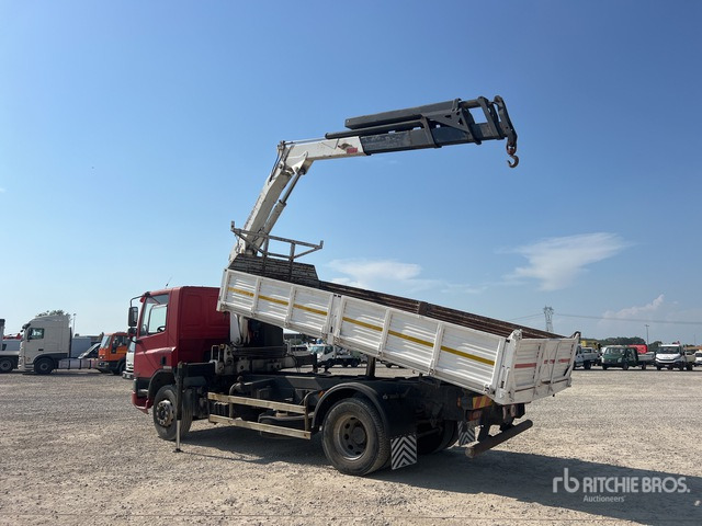 1997 DAF 65 ATI 240 Palfinger P10200L on 4x2 Dump Truck with Crane - Broyeur/ Épareuse: photos 4 1997 DAF 65 ATI 240 Palfinger P10200L on 4x2 Dump Truck with Crane - Broyeur/ Épareuse: photos 4