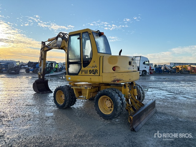 2001 Komatsu PW 95 Wheel Excavator - Pelle sur pneus: photos 2 2001 Komatsu PW 95 Wheel Excavator - Pelle sur pneus: photos 2