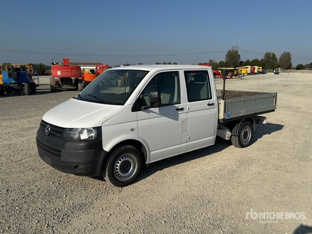 2014 Volkswagen Transporter Crew Cab Flatbed Truck - Utilitaire plateau: photos 1 2014 Volkswagen Transporter Crew Cab Flatbed Truck - Utilitaire plateau: photos 1
