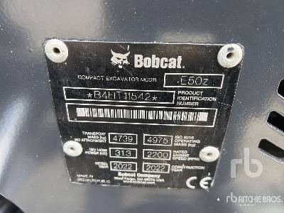 BOBCAT E50Z Long-Arm. - Mini pelle: photos 5 BOBCAT E50Z Long-Arm. - Mini pelle: photos 5
