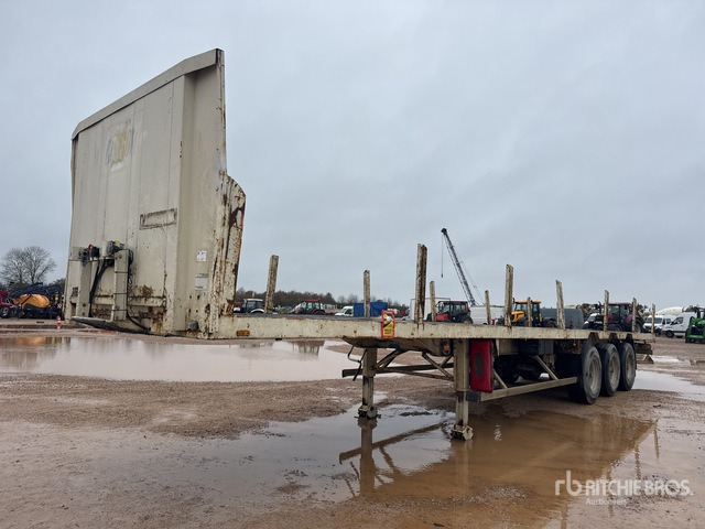 1995 Lecitrailer 3E20 Tri/A Semi-Remorque Plateau 3 E ... Flatbed Trailer - Remorque plateau: photos 1 1995 Lecitrailer 3E20 Tri/A Semi-Remorque Plateau 3 E ... Flatbed Trailer - Remorque plateau: photos 1