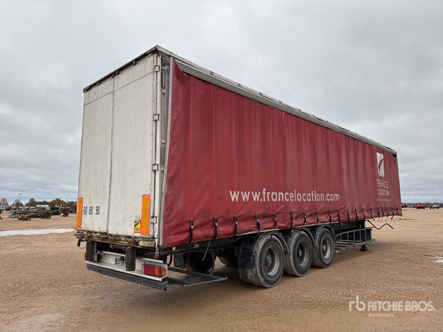1998 Fruehauf Tri/A Remorque A Rideaux Coulis ... Curtain Side Trailer - Remorque rideaux coulissants: photos 3 1998 Fruehauf Tri/A Remorque A Rideaux Coulis ... Curtain Side Trailer - Remorque rideaux coulissants: photos 3