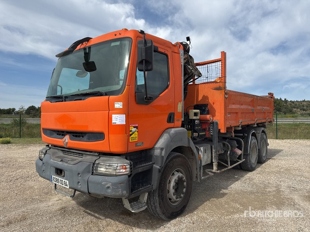 2004 Renault Kerax 420 dci 2003 Palfinger PK15500 5500 kg ... Dump Truck with Crane - Camion benne, Camion grue: photos 1 2004 Renault Kerax 420 dci 2003 Palfinger PK15500 5500 kg ... Dump Truck with Crane - Camion benne, Camion grue: photos 1