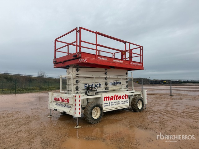 2007 Holland Lift B-195DL25 4x4 Nacelle Ciseaux Scissor Lift - Nacelle ciseaux: photos 1 2007 Holland Lift B-195DL25 4x4 Nacelle Ciseaux Scissor Lift - Nacelle ciseaux: photos 1
