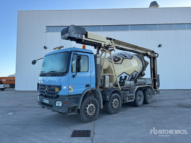 2007 Mercedes-Benz Actros 3236 Camion Toupie 8x4 Mixer Truck - Camion malaxeur: photos 2 2007 Mercedes-Benz Actros 3236 Camion Toupie 8x4 Mixer Truck - Camion malaxeur: photos 2
