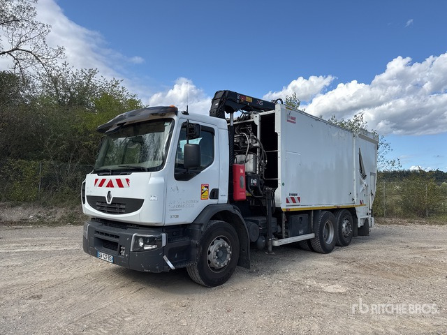 2008 Renault Kerax 370 DXi 6x2 Rear Loader Camion A Ordure ... Waste Collection Truck - Benne à ordures ménagères: photos 1 2008 Renault Kerax 370 DXi 6x2 Rear Loader Camion A Ordure ... Waste Collection Truck - Benne à ordures ménagères: photos 1