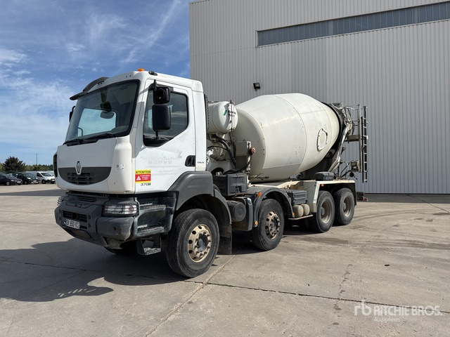 2008 Renault Kerax 370DXi 8x4 Camion Malaxeur Mixer Truck - Camion malaxeur: photos 1 2008 Renault Kerax 370DXi 8x4 Camion Malaxeur Mixer Truck - Camion malaxeur: photos 1