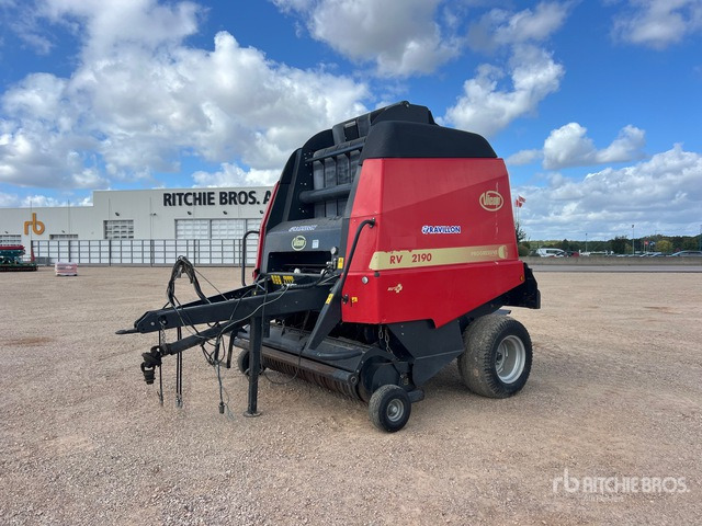 2008 Vicon RV2190 Presse A Balles Rondes 1 Essieu S/A Round Baler - Presse à balles rondes: photos 2 2008 Vicon RV2190 Presse A Balles Rondes 1 Essieu S/A Round Baler - Presse à balles rondes: photos 2