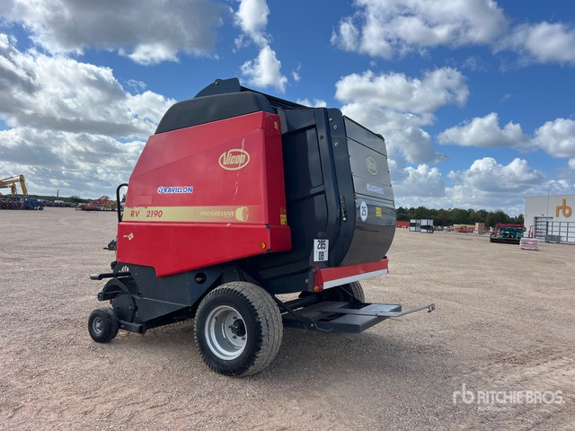 2008 Vicon RV2190 Presse A Balles Rondes 1 Essieu S/A Round Baler - Presse à balles rondes: photos 4 2008 Vicon RV2190 Presse A Balles Rondes 1 Essieu S/A Round Baler - Presse à balles rondes: photos 4