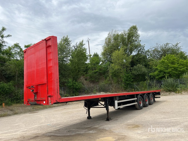 2009 Lecitrailer 13.40 m Tri/A Semi-Remorque Pla ... Flatbed Trailer - Remorque plateau: photos 1 2009 Lecitrailer 13.40 m Tri/A Semi-Remorque Pla ... Flatbed Trailer - Remorque plateau: photos 1