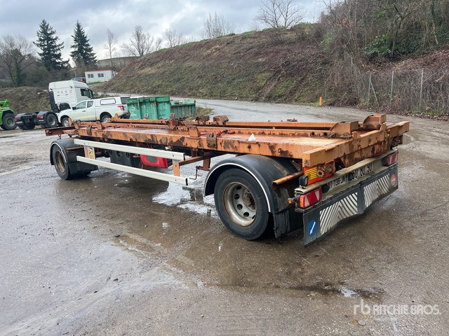 2010 ADOC R2E19CMT 7 m T/A Remorque Ampliroll 2 Es ... Container Trailer - Remorque porte-conteneur/ Caisse mobile: photos 3 2010 ADOC R2E19CMT 7 m T/A Remorque Ampliroll 2 Es ... Container Trailer - Remorque porte-conteneur/ Caisse mobile: photos 3