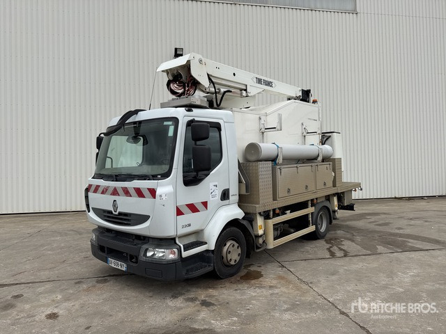 2010 Renault Midlum 2010 Time VST244NF 14 m on 4x2 ... Bucket Truck - Camion avec nacelle: photos 1 2010 Renault Midlum 2010 Time VST244NF 14 m on 4x2 ... Bucket Truck - Camion avec nacelle: photos 1