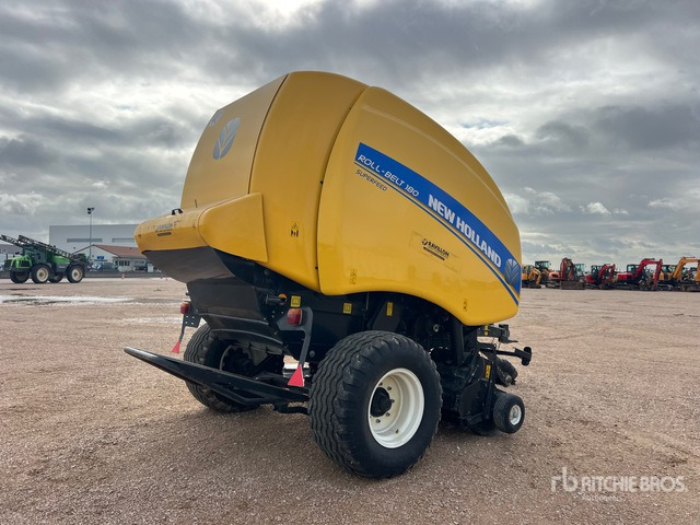 2015 New Holland Roll Belt 180 Presse A Balles Rondes 1 Essieu S/A Round Baler - Presse à balles rondes: photos 4 2015 New Holland Roll Belt 180 Presse A Balles Rondes 1 Essieu S/A Round Baler - Presse à balles rondes: photos 4