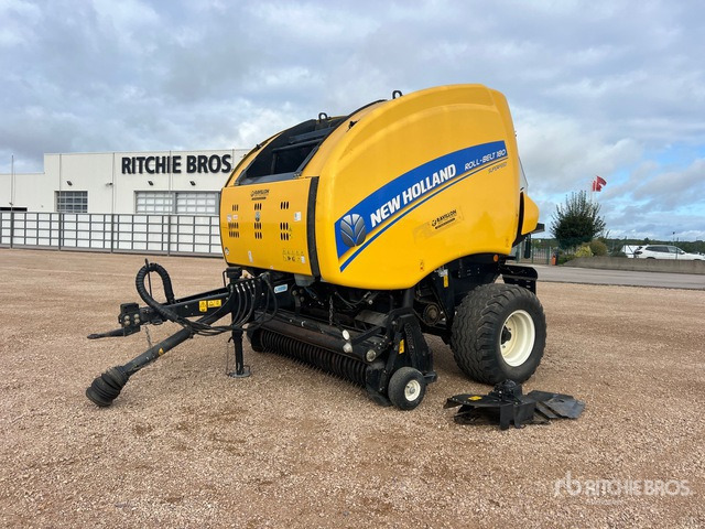 2015 New Holland Roll Belt 180 Presse A Balles Rondes 1 Essieu S/A Round Baler - Matériel de fenaison: photos 1 2015 New Holland Roll Belt 180 Presse A Balles Rondes 1 Essieu S/A Round Baler - Matériel de fenaison: photos 1