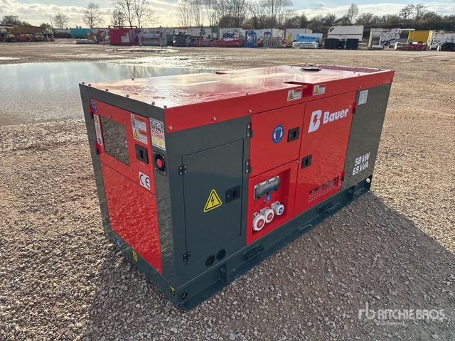 2025 Bauer GFS 50 ATS 62.5 kVA Stand-By Groupe Electr ... Generator Set - Groupe électrogène: photos 1 2025 Bauer GFS 50 ATS 62.5 kVA Stand-By Groupe Electr ... Generator Set - Groupe électrogène: photos 1