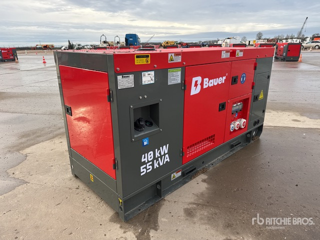 2025 Bauer Generatoren GFS40KW Skid-Mounted 40kW/50kVA (Unused) Generator Set - Groupe électrogène: photos 1 2025 Bauer Generatoren GFS40KW Skid-Mounted 40kW/50kVA (Unused) Generator Set - Groupe électrogène: photos 1