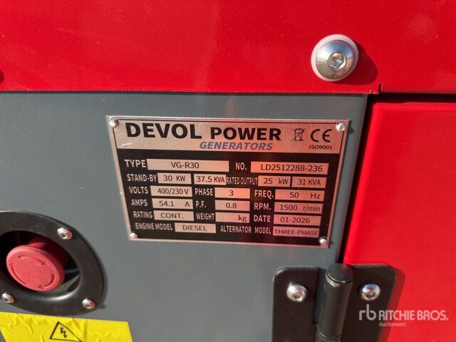 Devol VG-R30 Generator Set - Groupe électrogène: photos 5 Devol VG-R30 Generator Set - Groupe électrogène: photos 5