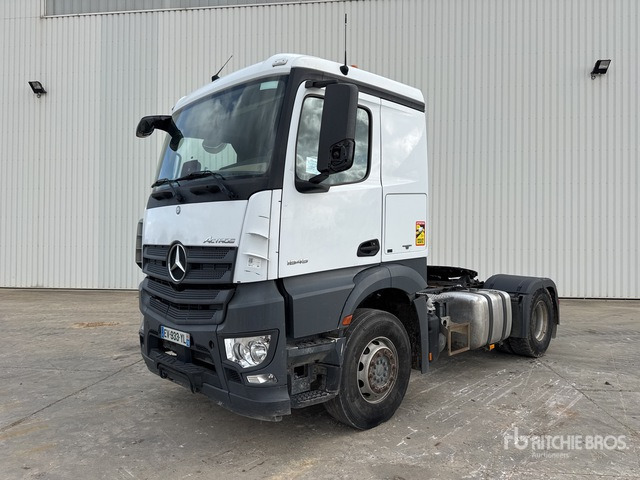 2018 Mercedes-Benz Actros 1845 4x2 Tracteur Routier Cabine Cou ... S/A Sleeper Truck Tractor - Tracteur routier: photos 1 2018 Mercedes-Benz Actros 1845 4x2 Tracteur Routier Cabine Cou ... S/A Sleeper Truck Tractor - Tracteur routier: photos 1